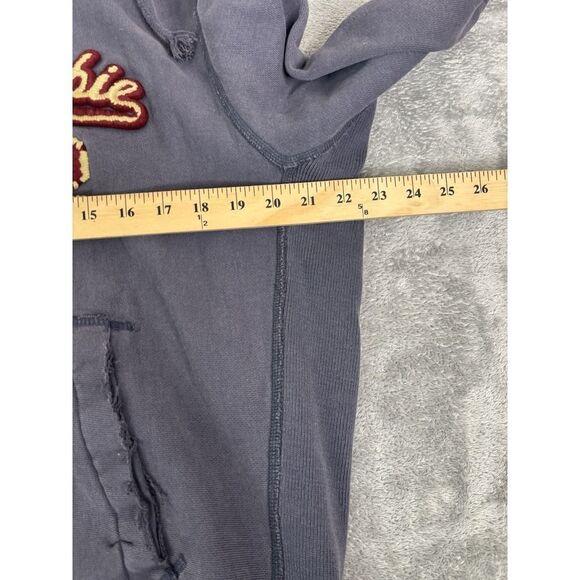 Vintage Y2K Abercrombie & Fitch Pullover Hoodie Men's Size Medium Blue - Picture 6 of 8